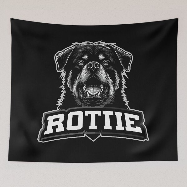Item preview, Rottie – Strong Rottweiler Portrait designed and sold by drizzd.