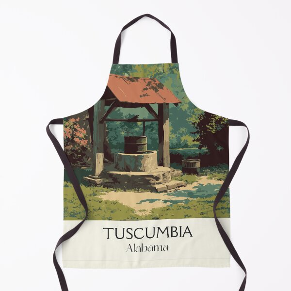 Item preview, Tuscumbia Alabama Historic Spring Art Print designed and sold by TuncGK.