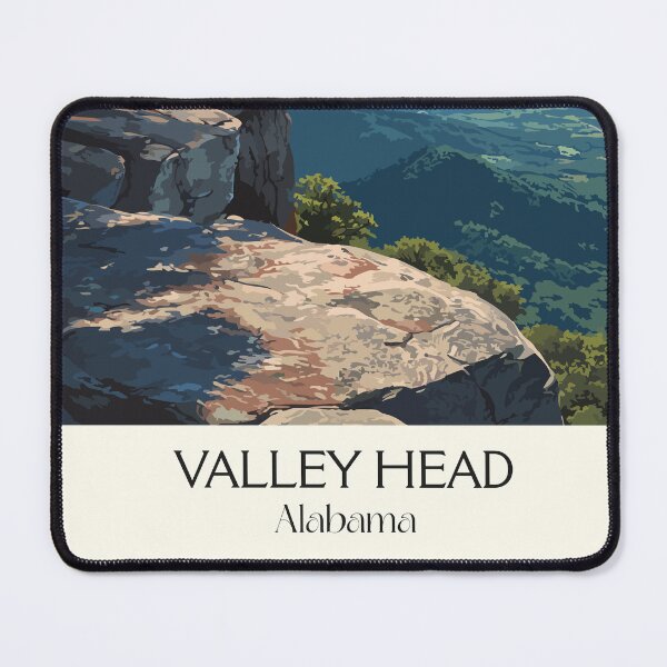 Item preview, Valley Head Alabama Scenic Overlook Art Print designed and sold by TuncGK.