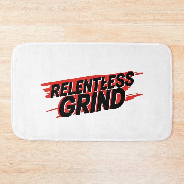 Item preview, Relentless Grind – Urban Streetwear & Gym Motivation Quote designed and sold by Happyfreedom.