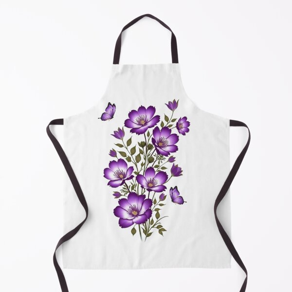 Item preview, Beautiful Purple Flowers and Butterflies designed and sold by CHRIST5000.