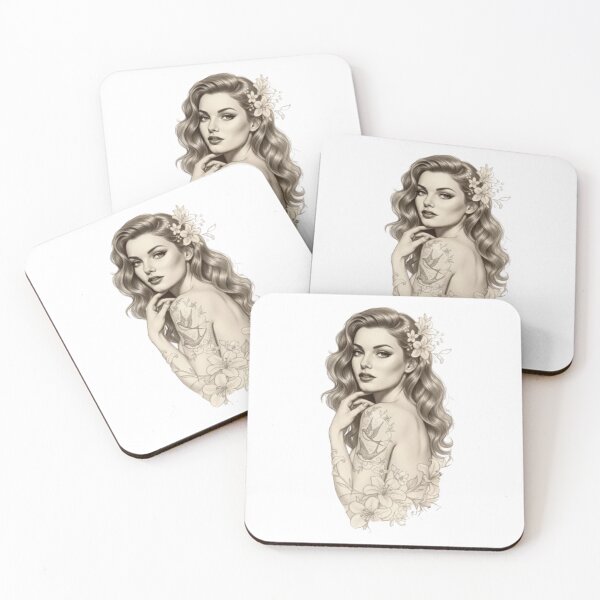 Item preview, "Retro Glamour: Charm and Audacity of Pin-Ups” designed and sold by CHRIST5000.
