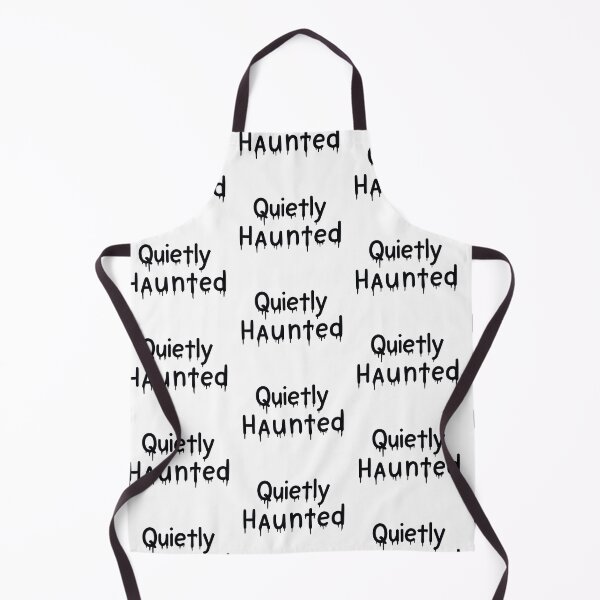 Item preview, Quietly Haunted Aesthetic Sticker – Minimal Spooky Halloween Quote Design designed and sold by SassyArtist9006.