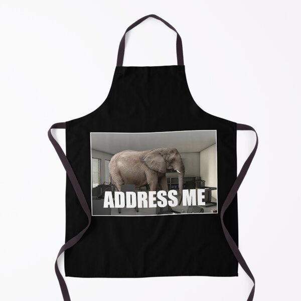 Item preview, Funny Address Me Elephant Meme In The Room designed and sold by elderberry.