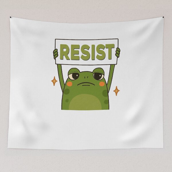 Item preview, Portland Frog Protest Men and Women designed and sold by ZANNIX.
