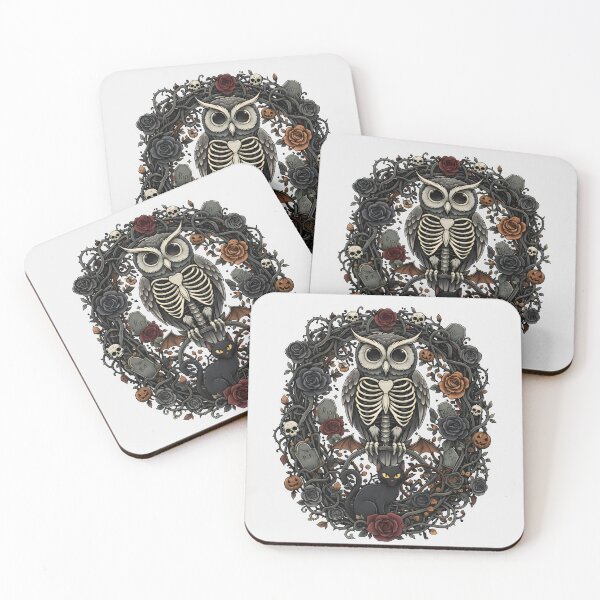 Item preview, Halloween Owl designed and sold by Chaotic Neutral.
