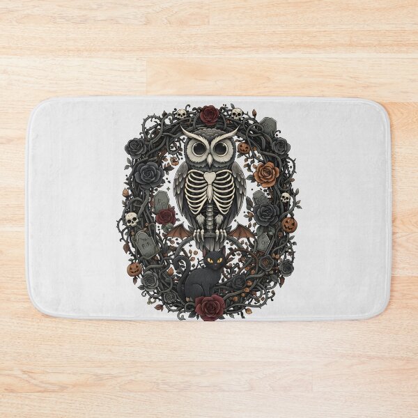 Item preview, Halloween Owl designed and sold by Chaotic Neutral.