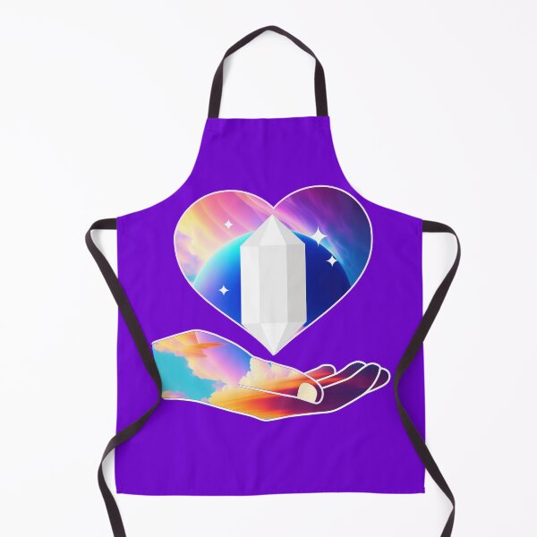 Item preview, Opalite in Heart | Crystal Love Energy Design designed and sold by ArtsyExplorer.