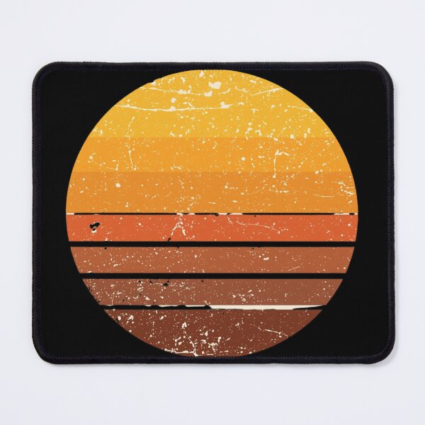 Item preview, Distressed Sunset Circle in 70s Earth Tones designed and sold by dianadouri.