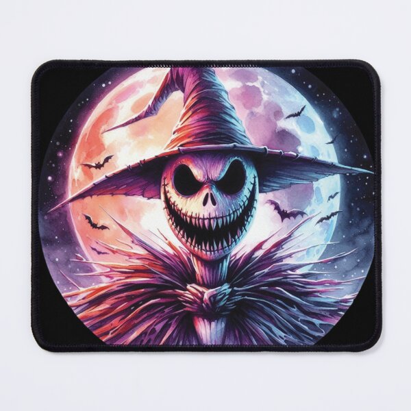 Item preview, Evil Pumpkin Witch – Scarecrow Under the Blood Moon Halloween Art designed and sold by DirtyDishCloth.