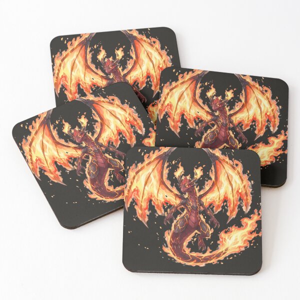 Item preview, Magma Inferno Dragon | Volcanic Fire Elemental Wyvern designed and sold by E-SarnEdge.