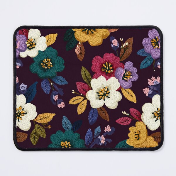 Item preview, Edgy Lush Embroidered Texture For Sunny Interiors designed and sold by RoyalStarsPatts.