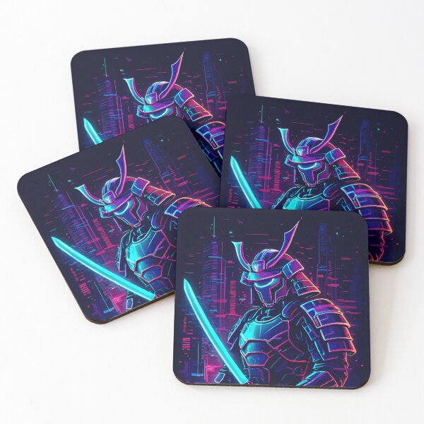 Item preview, Neon Samurai Warrior designed and sold by DavidSalazo.