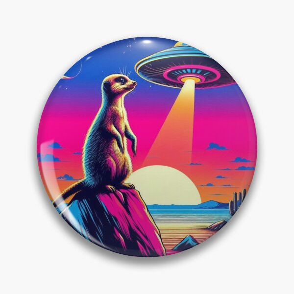 Item preview, Suricata and ufo designed and sold by Dogandesighn.