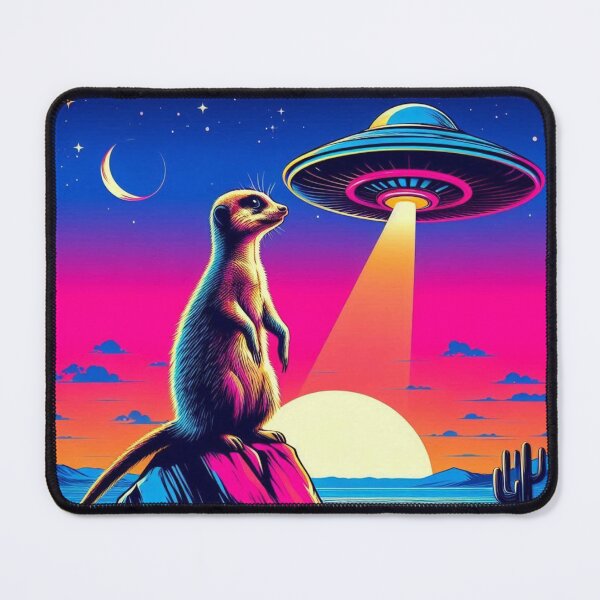 Item preview, Suricata and ufo designed and sold by Dogandesighn.