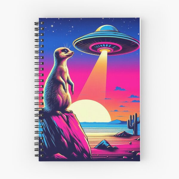 Item preview, Suricata and ufo designed and sold by Dogandesighn.