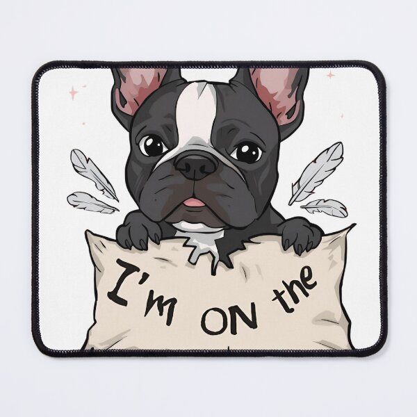 Item preview, French Bulldog Christmas Naughty List designed and sold by eslovable.