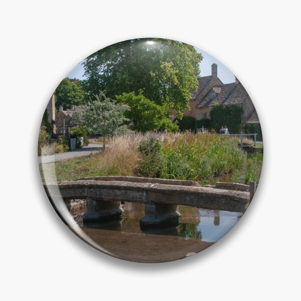 Item preview, Lower Slaughter In the  Cotswold's, Gloucestershire, River Eye, Stone Bridge designed and sold by Jim Hellier.