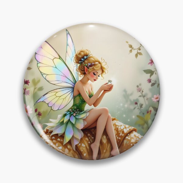 Item preview, Sugar Dust Fairy – Sweet Croissant Magic designed and sold by EvaAngel.