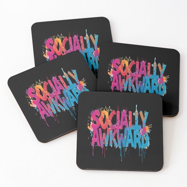 Item preview, Socially Awkward | Sarcastic Humor Design by Too Real Co designed and sold by TooRealCo.