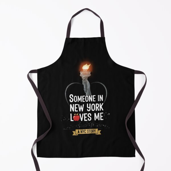 Item preview, A NYC Story: Someone In New York Loves Me - Liberty Torch & Big Apple Love designed and sold by DMNindustries.