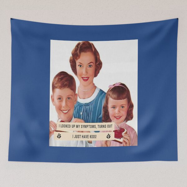 Item preview, 1950s Housewife Looks Up Symptoms designed and sold by xposedbydesign.