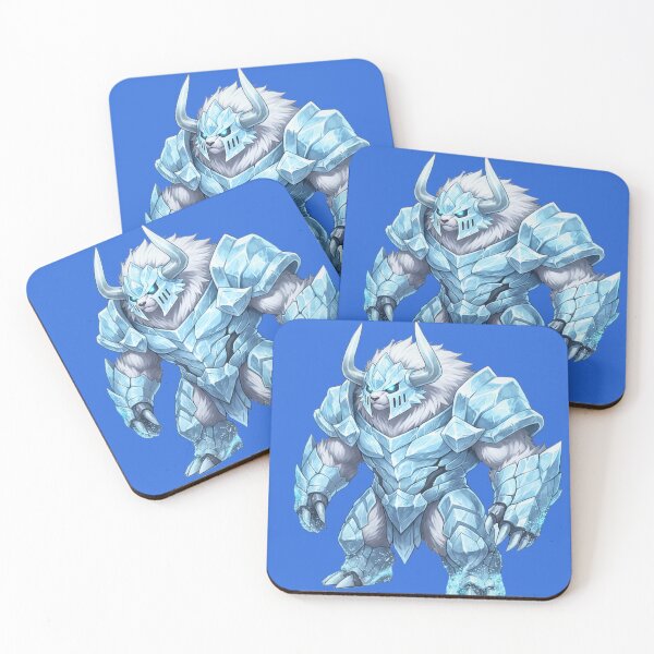 Item preview, Frostforged Yeti Juggernaut | Glacial Guardian in Ice Armor designed and sold by E-SarnEdge.