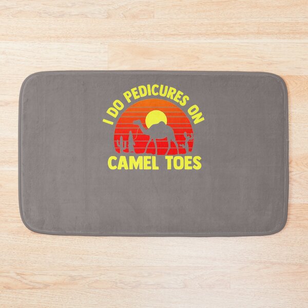 Item preview, I-DO-PEDICURES-ON-CAMEL-TOES--VINTAGE-SUNSET-T-SHIRT designed and sold by hillermancarrie.