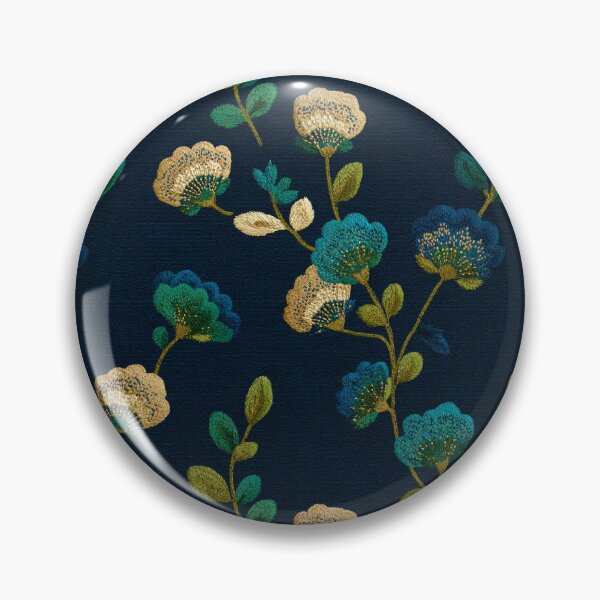 Item preview, Bold Fresh Floral Embroidered Pattern For Wedding Celebration designed and sold by RoyalStarsPatts.