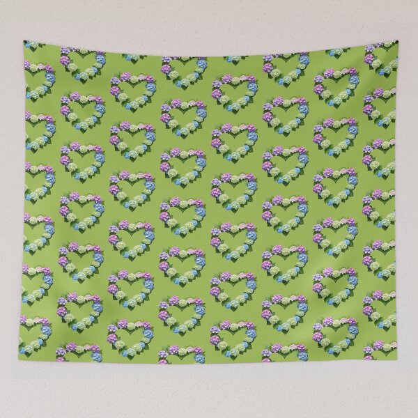 Item preview, Heart Wreath - Hydrangea designed and sold by Chinaberries.