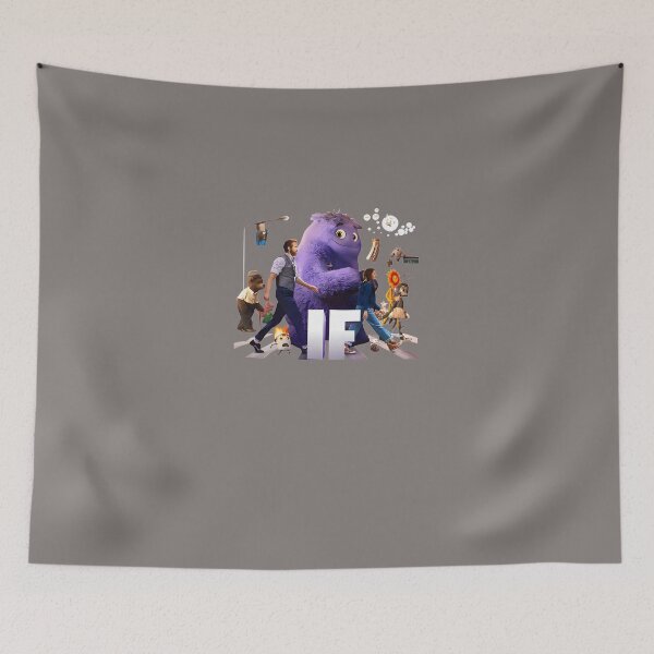 Item preview, IF-2024-MOVIE-IMAGINARY-FRIENDS-PURPLE-FURRY-IMAGINARY-FRIENDS-T-SHIRT designed and sold by hillermancarrie.