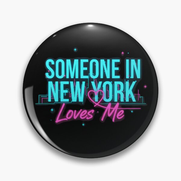 Item preview, Someone In New York Loves Me - Retro Neon Glow NYC Design designed and sold by DMNindustries.