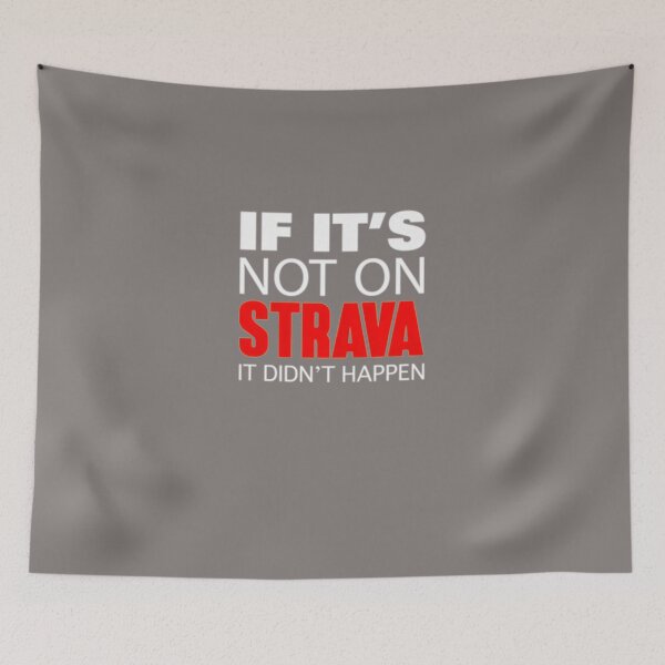 Item preview, IF-IT'S-NOT-ON-STRAVA-IT-DIDN'T-HAPPEN-SMALL-LOGO-(ORIGINAL-DESIGN) designed and sold by hillermancarrie.