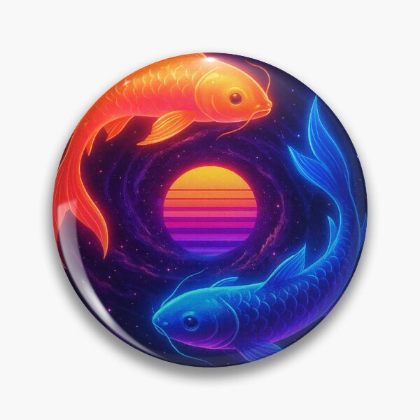 Item preview, Cosmic Koi Fish – Yin-Yang in Space designed and sold by DavidSalazo.