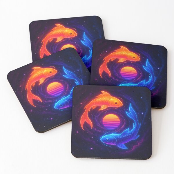 Item preview, Cosmic Koi Fish – Yin-Yang in Space designed and sold by DavidSalazo.