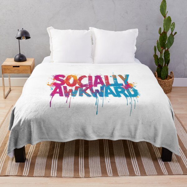 Item preview, Socially Awkward | Sarcastic Humor Design by Too Real Co designed and sold by TooRealCo.