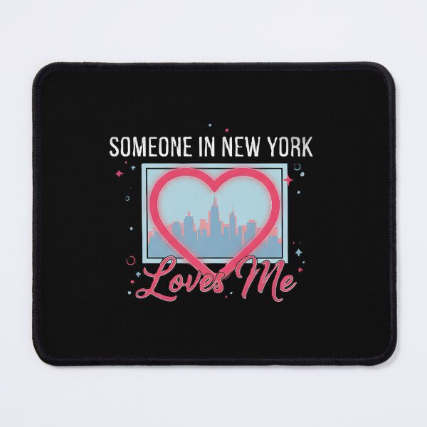 Item preview, Someone In New York Loves Me - Pastel Skyline Heart Window Design designed and sold by DMNindustries.