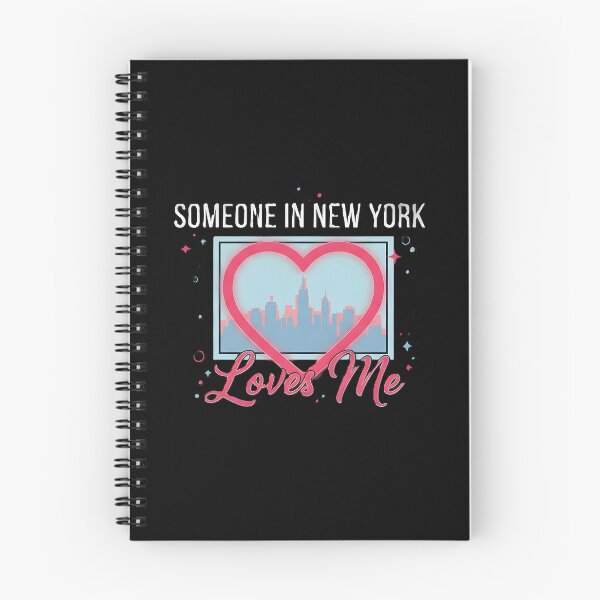 Item preview, Someone In New York Loves Me - Pastel Skyline Heart Window Design designed and sold by DMNindustries.