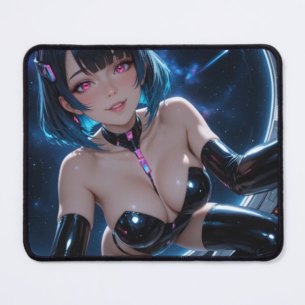 Item preview, Galactic Explorer – Futuristic Digital Illustration in Space designed and sold by Planet Utoppia.