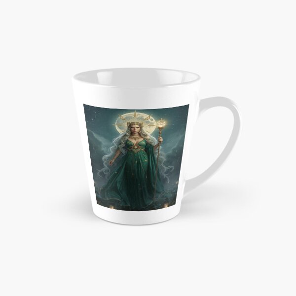 Item preview, Emerald Moon Goddess – Dark Celestial Queen of Stars and Secrets designed and sold by MissSaylor.