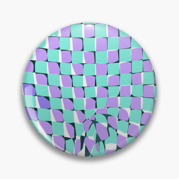 Item preview, Wavy Checkerboard Optical Illusion designed and sold by weirdfishes123.
