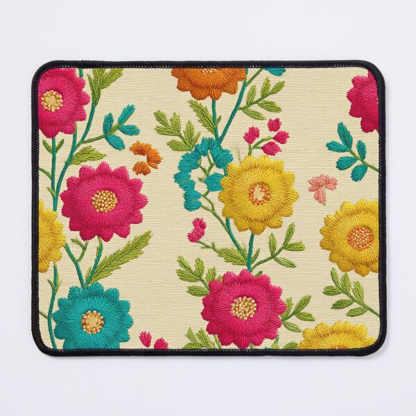 Item preview, Beautiful Ornamental Embroidered Texture For Garden Lover Gift designed and sold by RoyalStarsPatts.