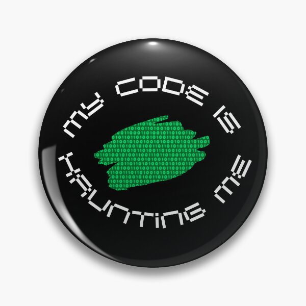 Artikelvorschau, My Code Is Haunting Me - lustiges Design für IT, Programmierer und Geeks entworfen und verkauft von mARTaCreation.