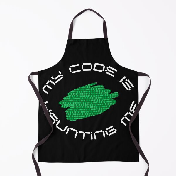 Item preview, My Code Is Haunting Me - funny design for IT, programmers and geeks designed and sold by mARTaCreation.