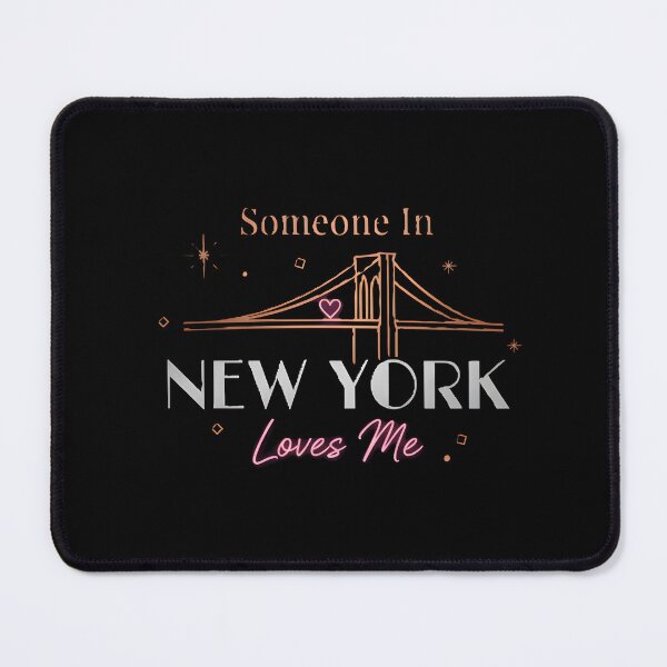 Item preview, Someone In New York Loves Me - Rose Gold Bridge & Metallic Lettering designed and sold by DMNindustries.