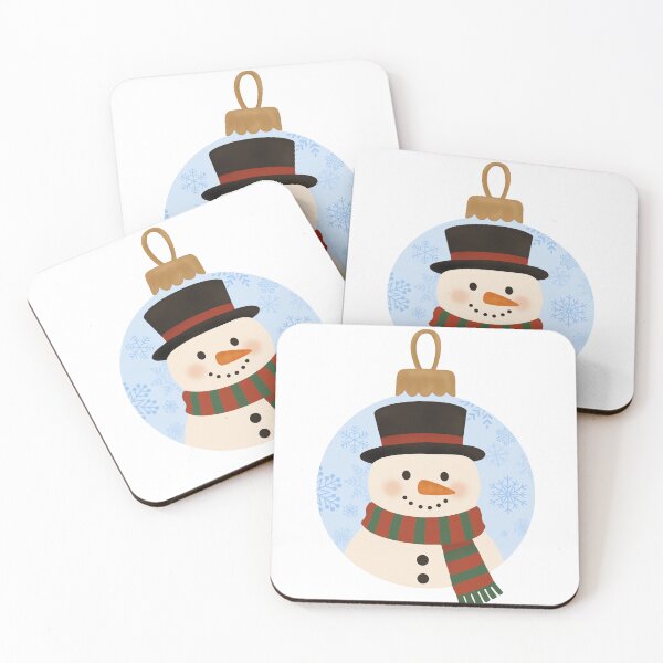 Item preview, Snowman Bauble designed and sold by Caitxreads.