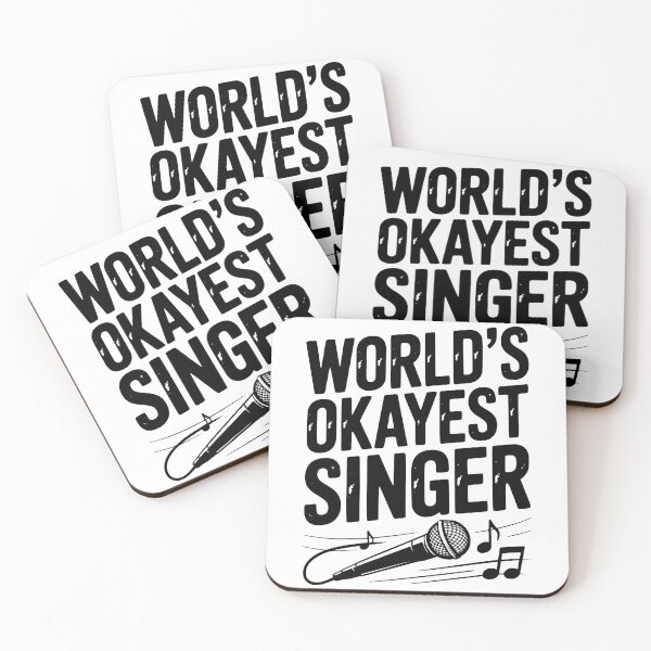 Item preview, World’s Okayest Singer designed and sold by Frank Ring.