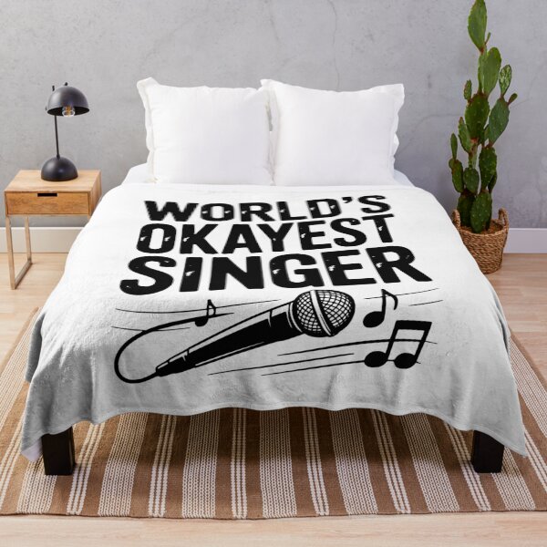 Item preview, World’s Okayest Singer designed and sold by Frank Ring.
