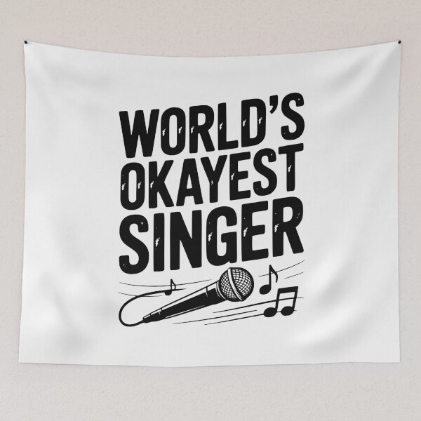 Item preview, World’s Okayest Singer designed and sold by Frank Ring.