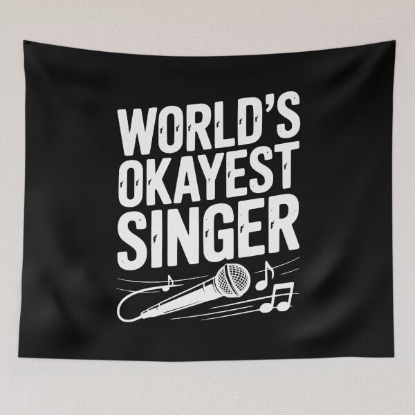 Item preview, World’s Okayest Singer designed and sold by Frank Ring.